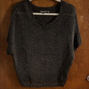 Vince Metallic Crew Neck Sweater